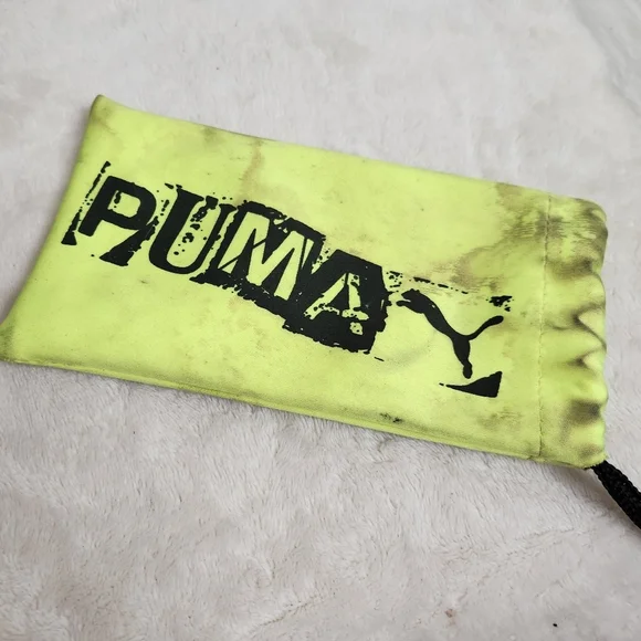 Puma Brown and Blue Men's Prescription Eyeglass Frames with Carrying Cases - Picture 12 of 16